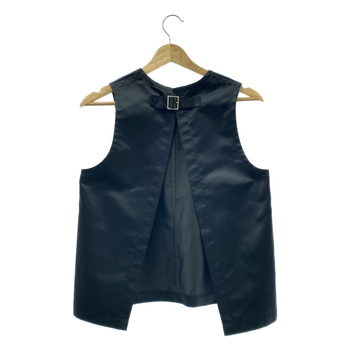 COMME des GARÇONS |聚酯後開式馬甲背心 | XS |