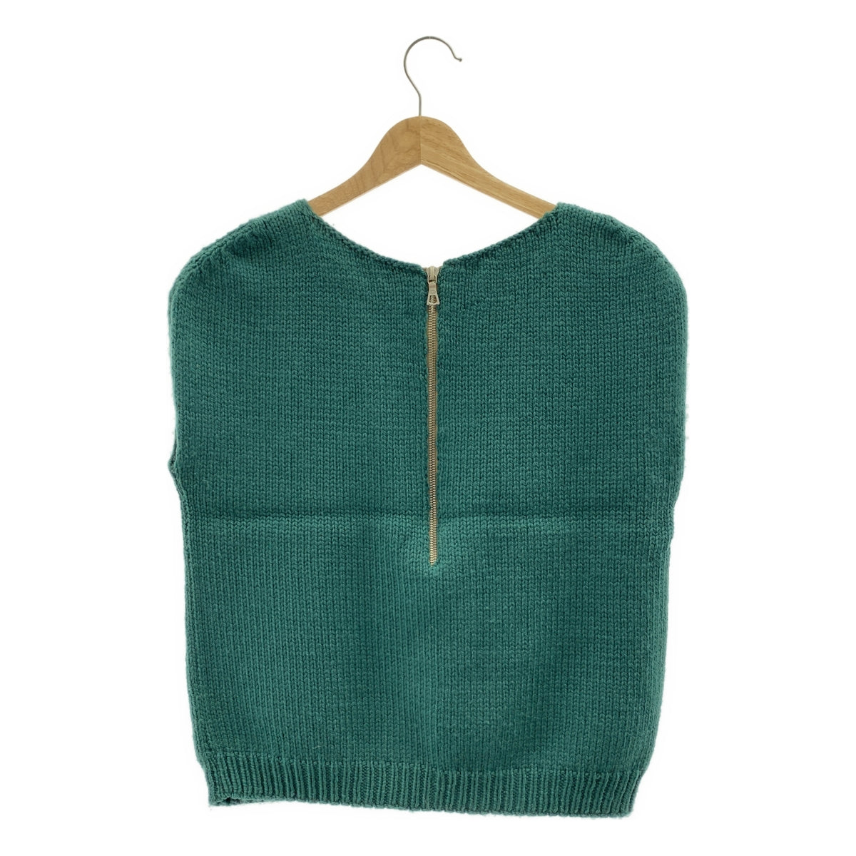 德賴斯·範諾頓 | 美利奴羊毛後拉鍊針織背心 | M碼 |