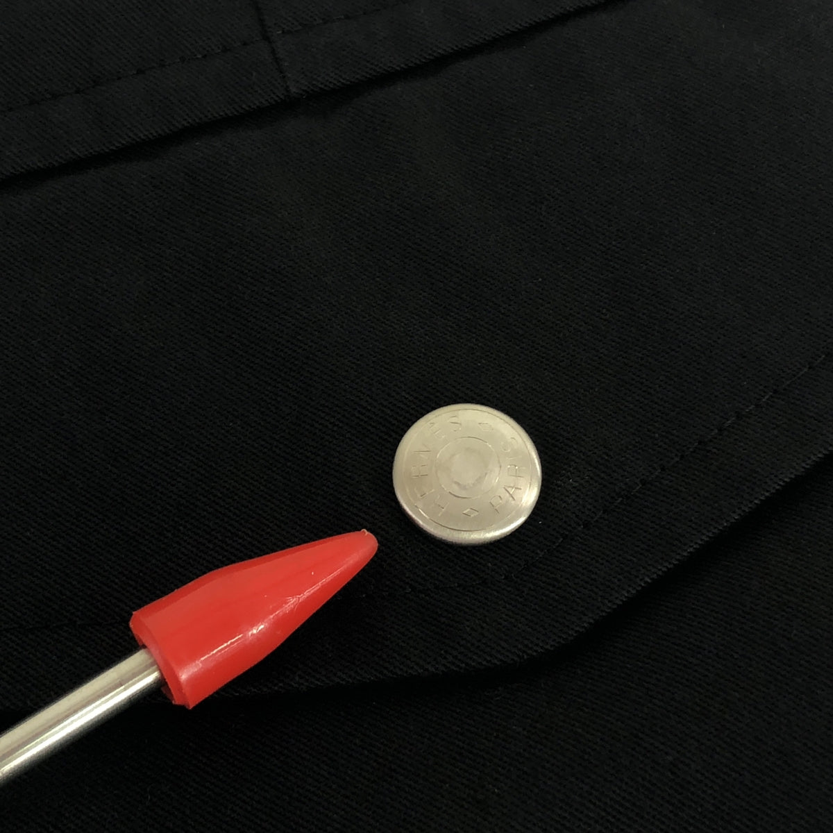 [品相良好] HERMES / 愛馬仕 |雙口袋工裝褲 | 44 |黑色 |男士