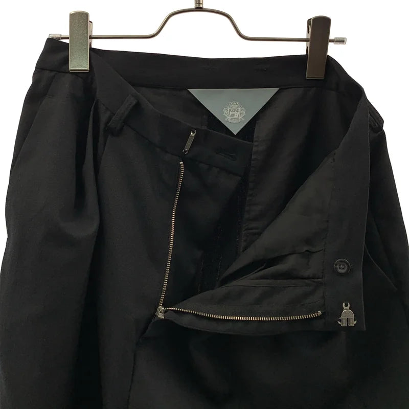 Dulcamara / ドゥルカマラ | ウール タック よそいき パンツ | 1 | メンズ