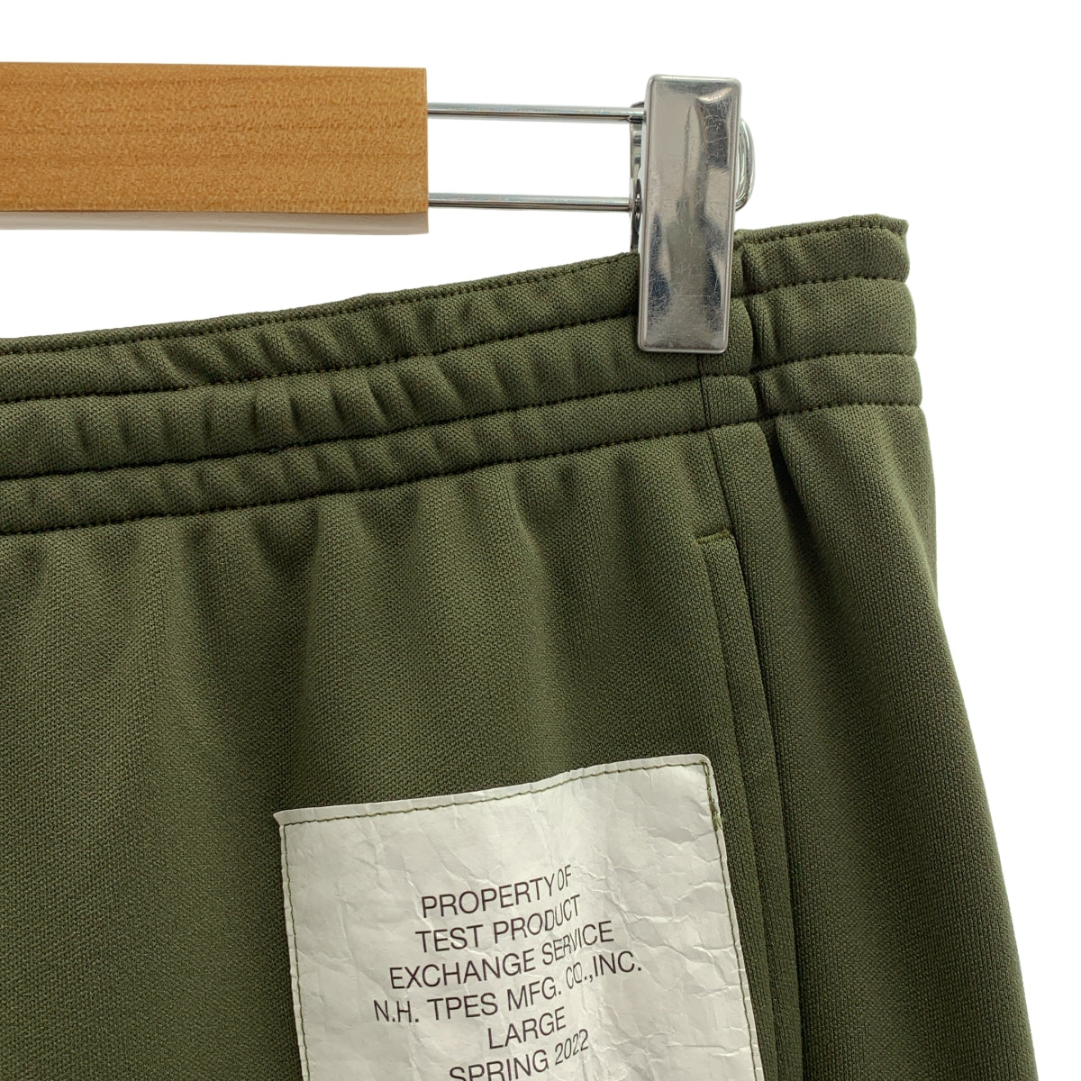 [近全新] N.HOOLYWOOD | 2022 春夏系列 | 運動褲 | 抽繩訓練運動褲 | 40碼 | 橄欖綠 | 男款