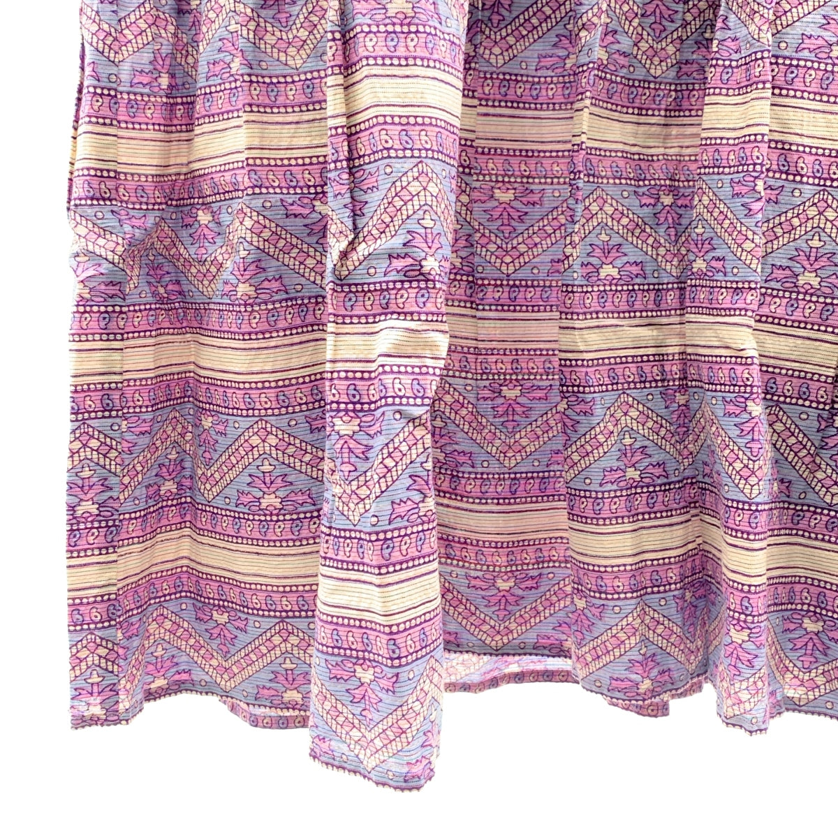 サラマリカ✳︎ カリーナスクエアプリントタッセルドレス 未使用級ꕥサラマリカ 2024 完売品 カリーナスクエアプリントタッセル