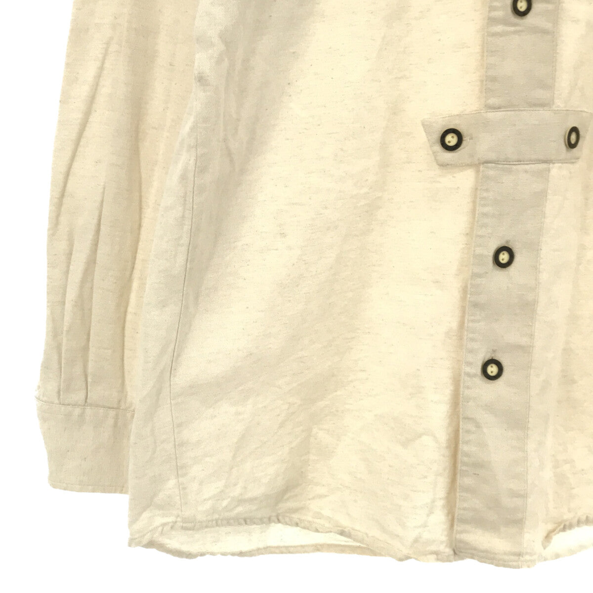 VINTAGE / ヴィンテージ 古着 | コットン トグル ボタン シャツ | 40 | メンズ