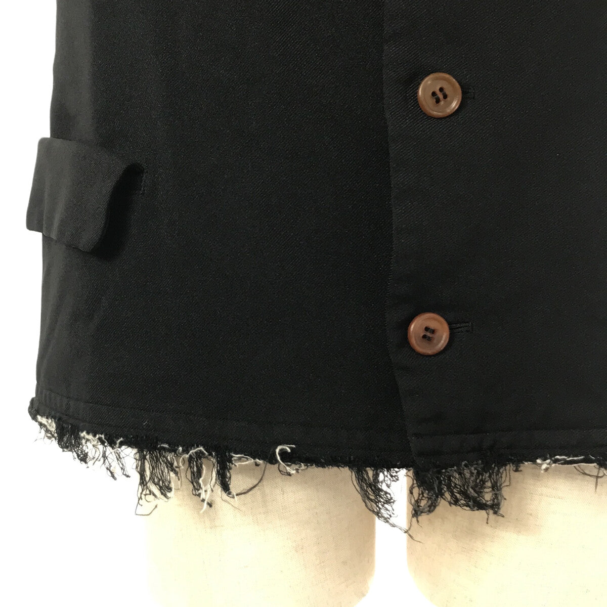 【미품】 COMME des GARCONS COMME des GARCONS / 콤콤 | 폴리 융합 카펫 싱글 재킷 / 총 안감 | M | 블랙 | 여성