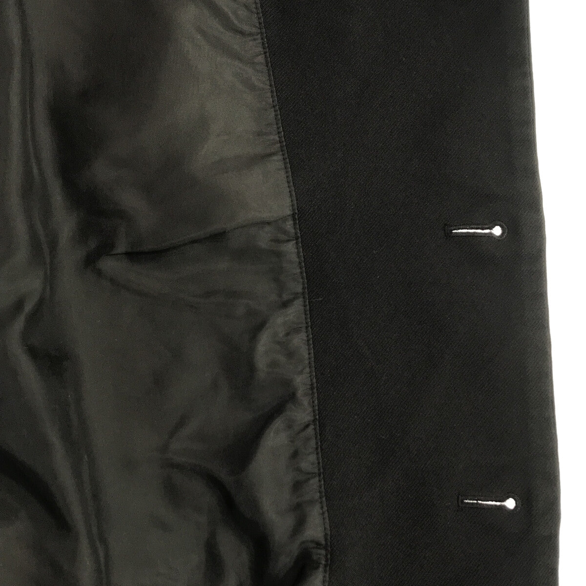 【미품】 COMME des GARCONS COMME des GARCONS / 콤콤 | 폴리 융합 카펫 싱글 재킷 / 총 안감 | M | 블랙 | 여성