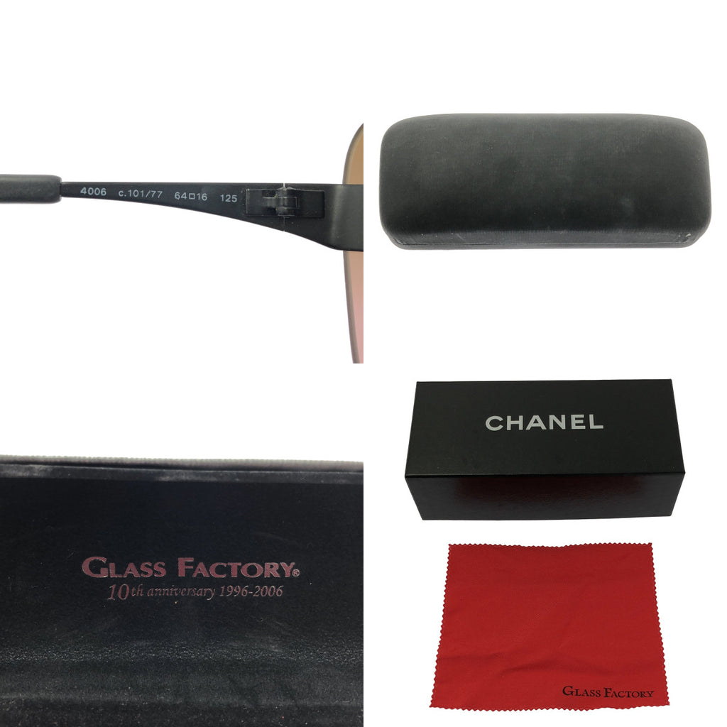 CHANEL / 샤넬 | 코코마크 그라데이션 렌즈 선글라스 | 64□16 125 | 기타