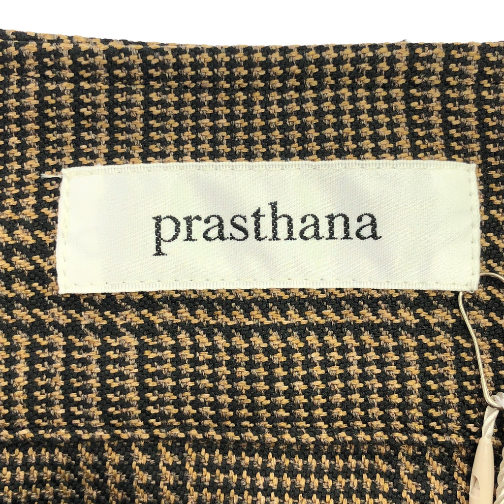 【신품】 prasthana / 프라스타나 | balloon sleeve P / O shirt 셔츠 | M | 브라운 | 남성