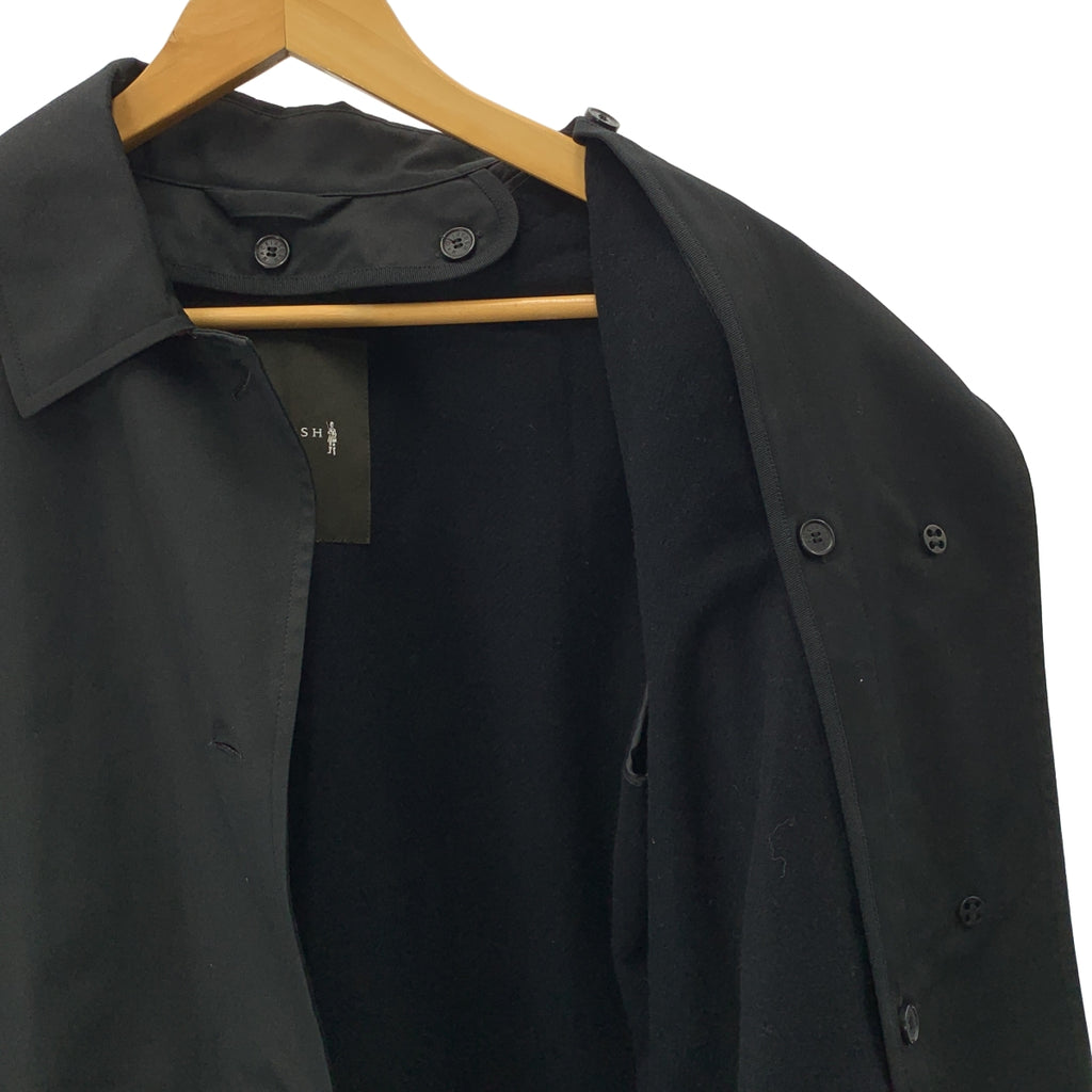 MACKINTOSH LONDON / マッキントッシュロンドン | ハイブリッド ギャバジン ステンカラー コート | 38 |