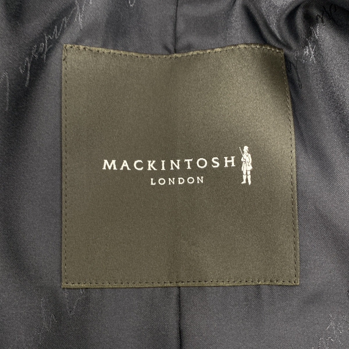 MACKINTOSH LONDON / マッキントッシュロンドン | ハイブリッド ギャバジン ステンカラー コート | 38 |