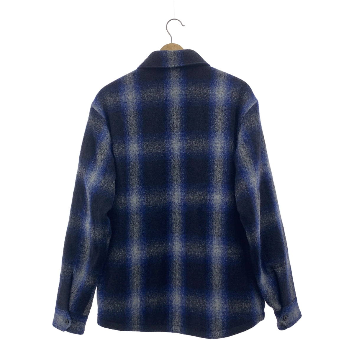 Edition / Edition Tomorrowland | 2023 秋冬 | 漸層格紋羊毛夾棉襯衫外套 | M 碼 | 多色 | 男款