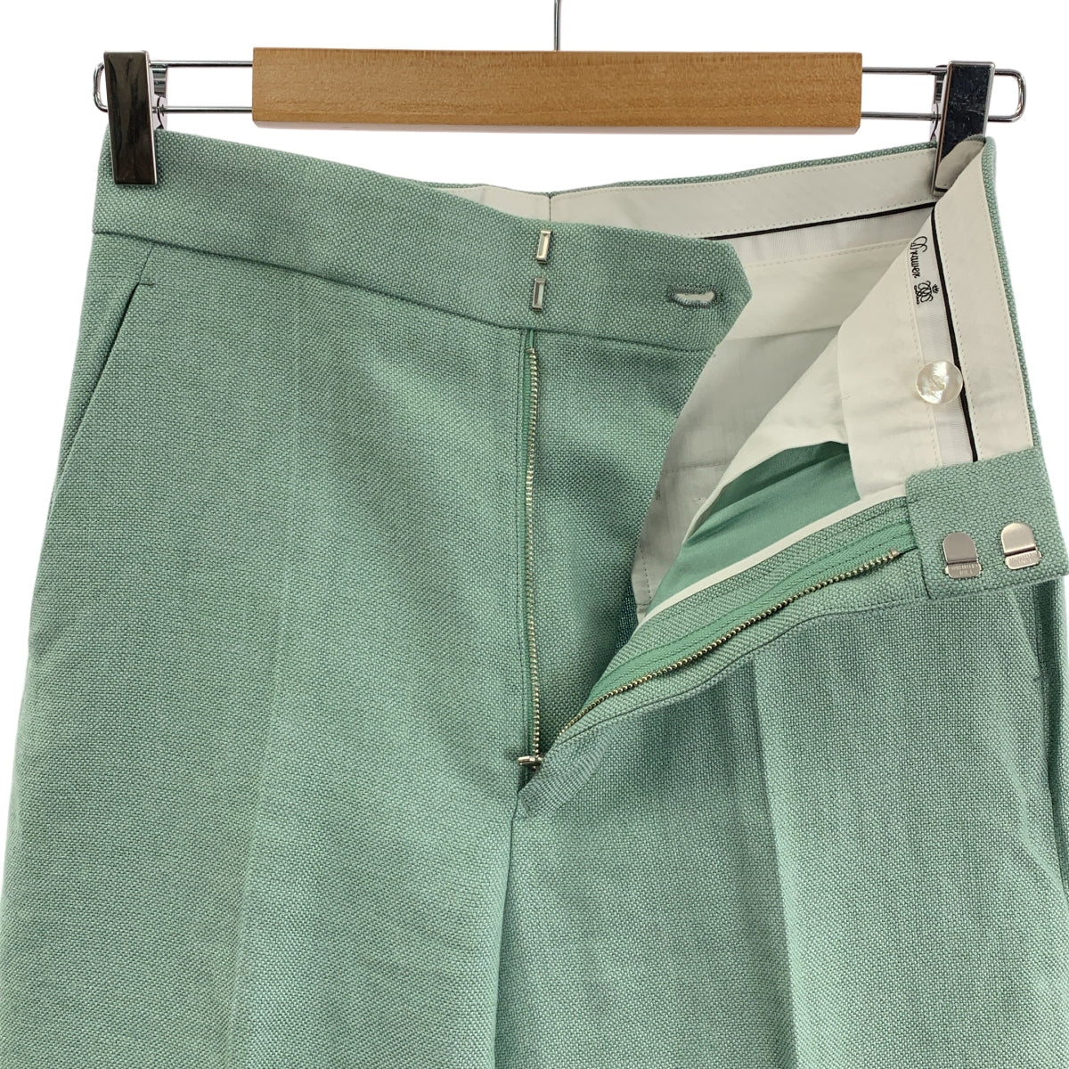 抽屜 | Nanako 編織直筒休閒褲 | 尺寸 34 | 女款