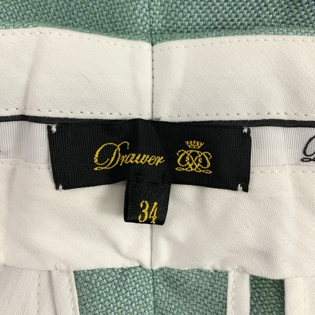 抽屜 | Nanako 編織直筒休閒褲 | 尺寸 34 | 女款