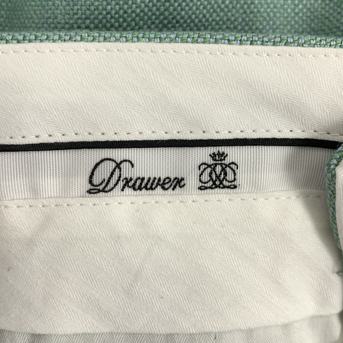 抽屜 | Nanako 編織直筒休閒褲 | 尺寸 34 | 女款