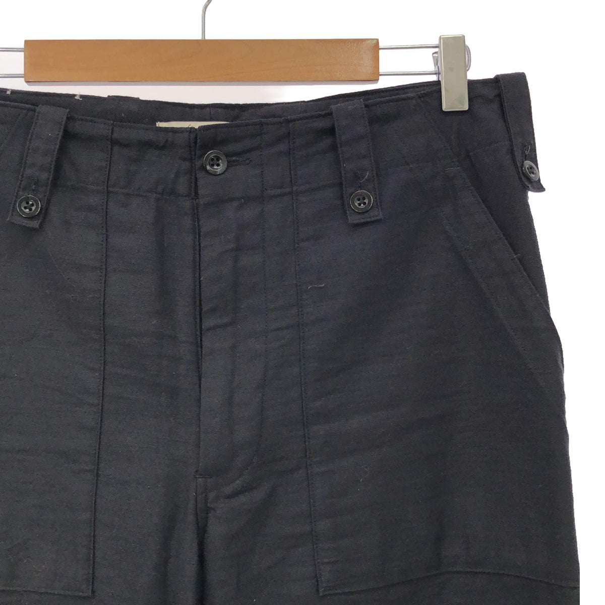 UNITED ARROWS | Shiota Subin Back Satin Fatigue Pants / "SLOW &amp;" | M | Men's