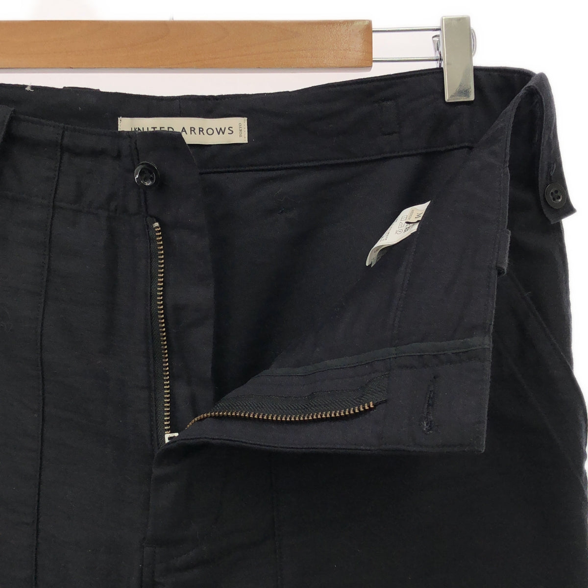 UNITED ARROWS | Shiota Subin Back Satin Fatigue Pants / "SLOW &amp;" | M | Men's