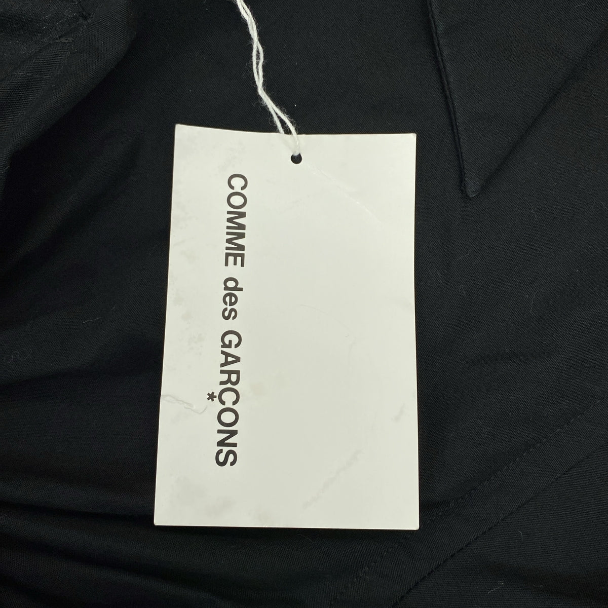COMME des GARCONS / Comde Garson | 2019SS | 코튼 변형 리본 장식 셔츠 블라우스 | XS |