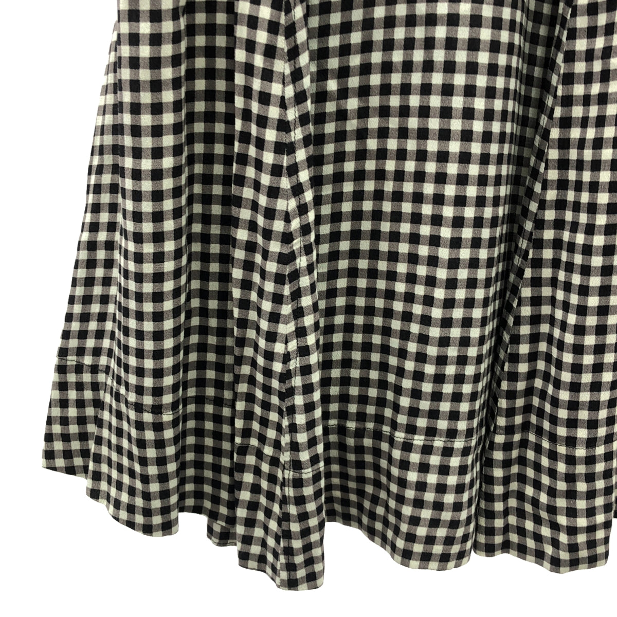 Ganni | Viscose check dress | 36 | Women's