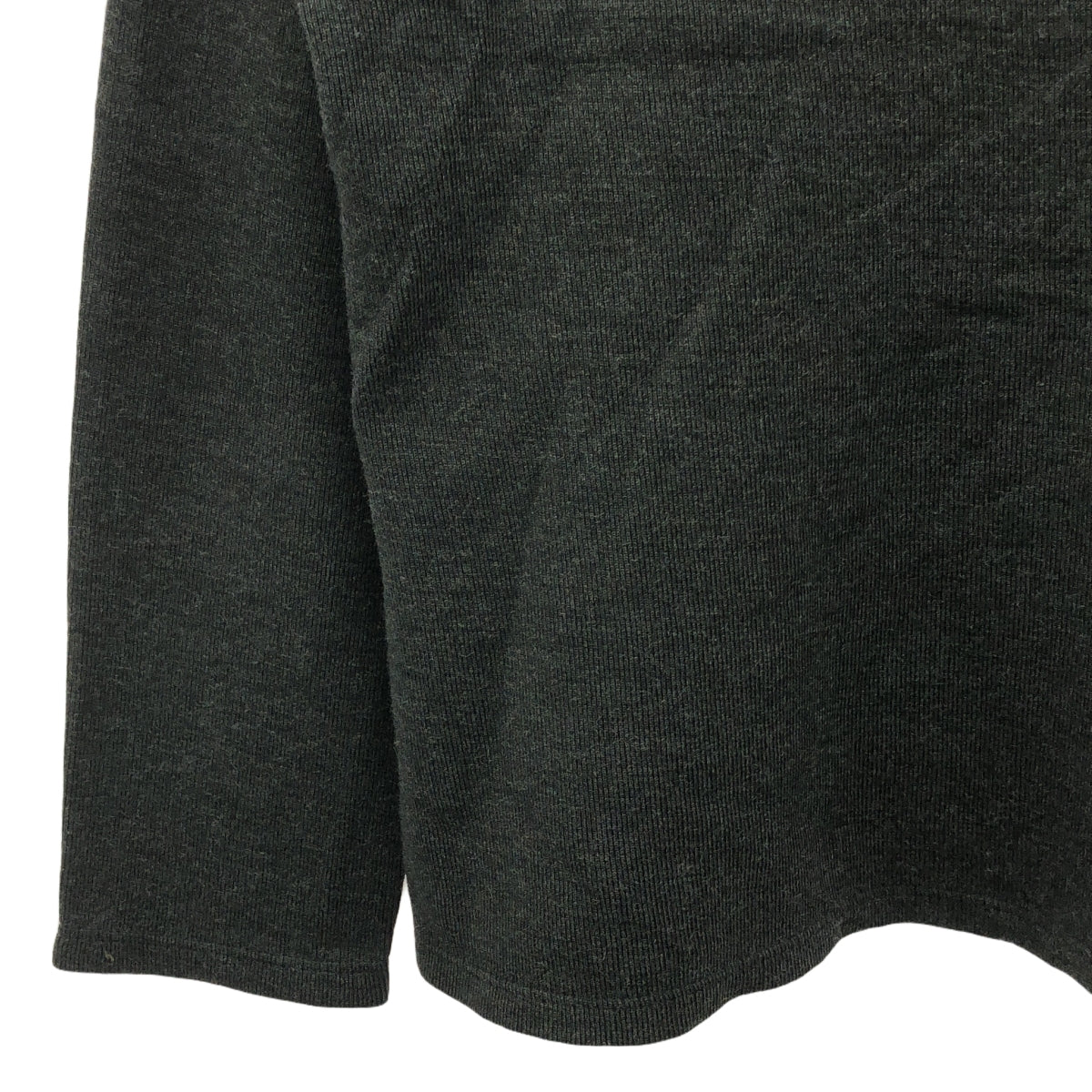 SAINT JAMES | 棉質羊毛雙面針織 | L | 炭灰 | 男款