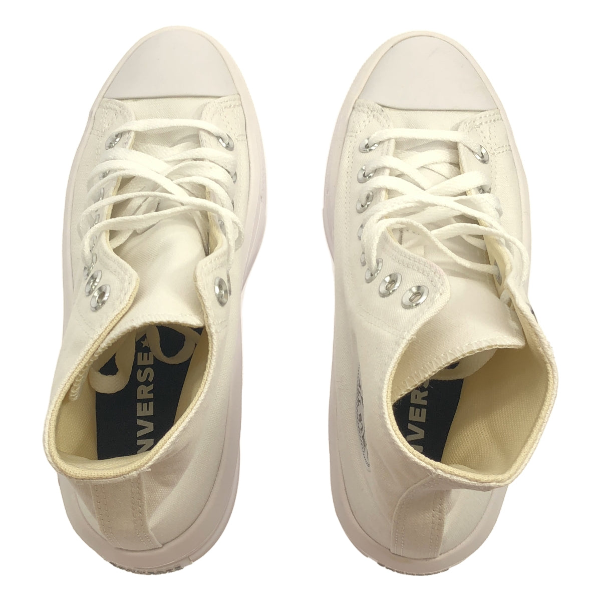 【美品】  CONVERSE / コンバース | ALL STAR Move White HI CUT 568498C スニーカー | 25 | ホワイト | レディース