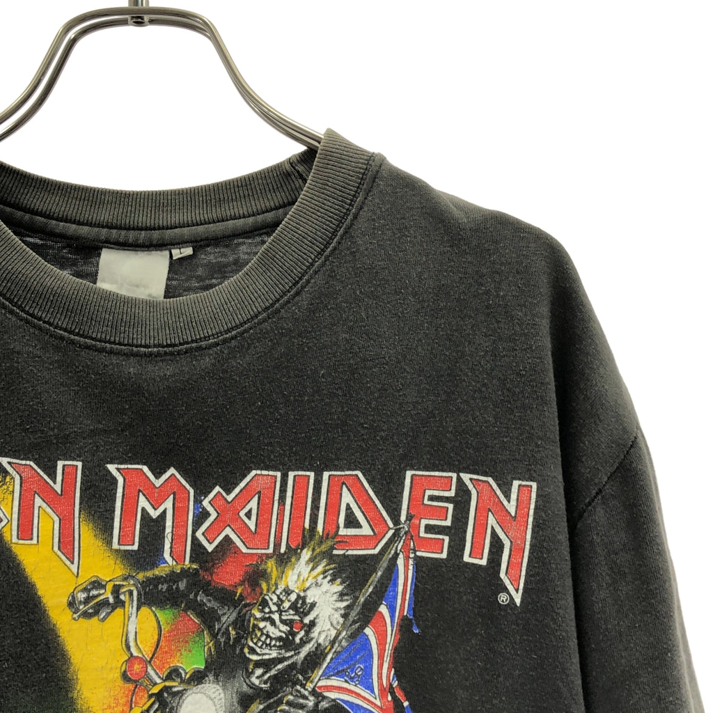 復古/復古服裝 | 鐵娘子樂隊巡演剪裁縫製T卹 | L碼 |