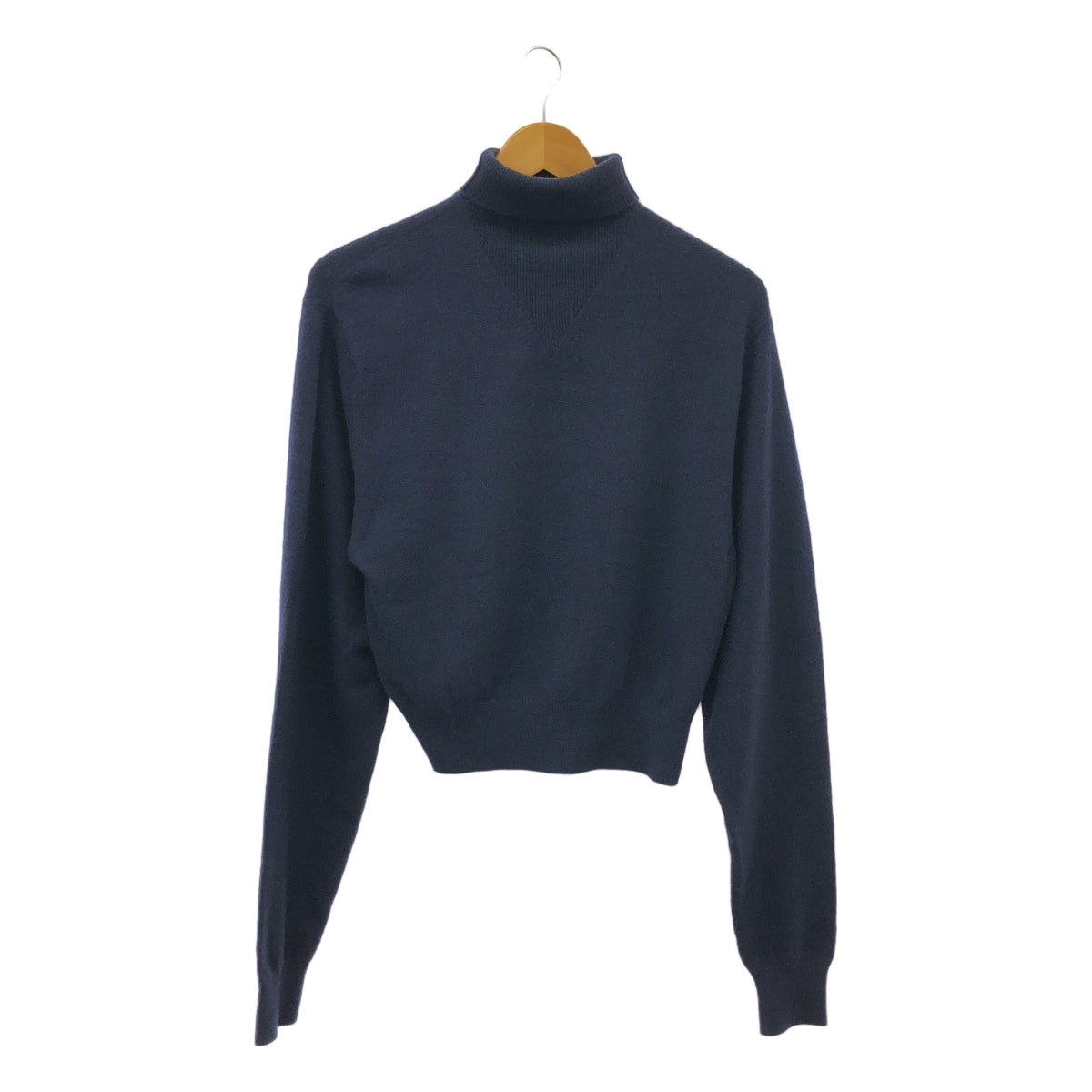 INSCRIRE / 안스쿠리아 | 울 터틀넥 니트 풀오버 | 네이비 | 여성
