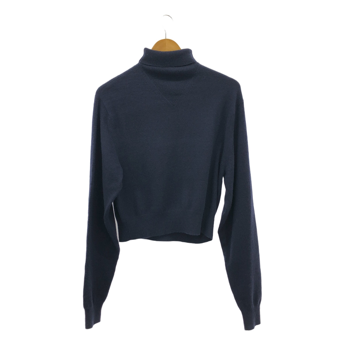 INSCRIRE / 안스쿠리아 | 울 터틀넥 니트 풀오버 | 네이비 | 여성