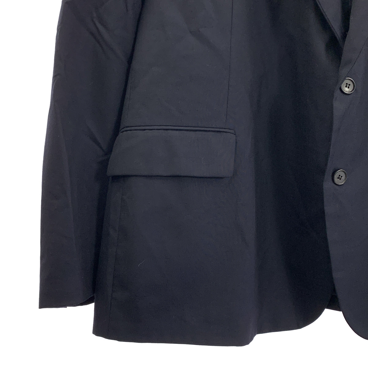 HED MAYNER / ヘドメイナー | メリノウール オーバーサイズ 2B テーラードジャケット | 1 | ネイビー | メンズ