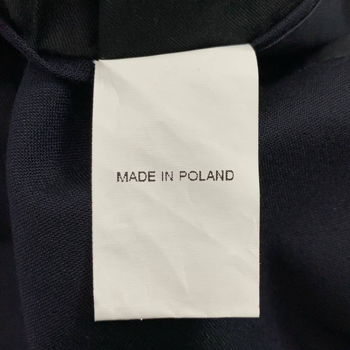 HED MAYNER | 美利奴羊毛超大 2B 訂製外套 | 尺寸 1 | 海軍藍 | 男款