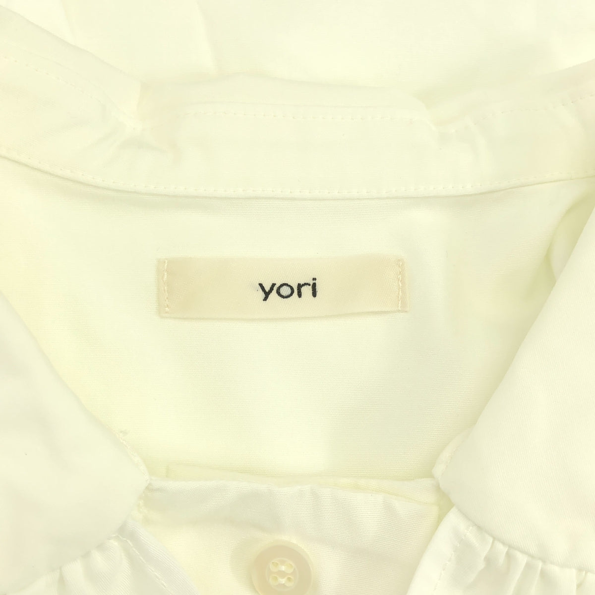 yori | 荷葉邊領襯衫 | F碼 | 女款