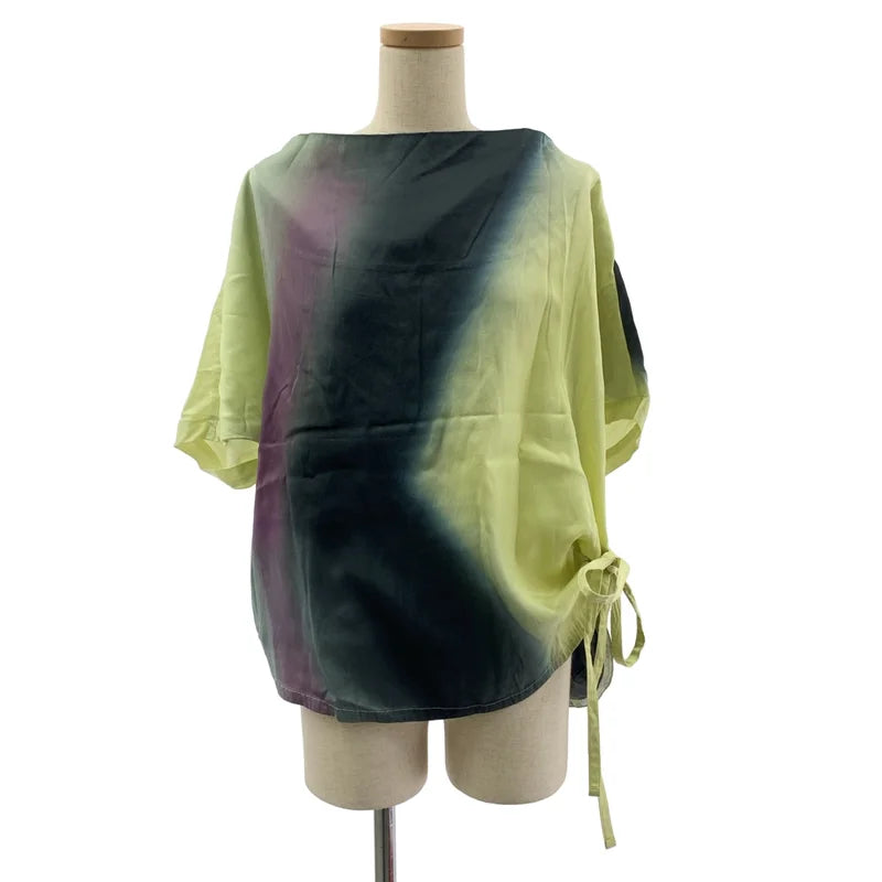 ISSEY MIYAKE / イッセイミヤケ | 変形 ドローストリング ブラウス | 2 | レディース