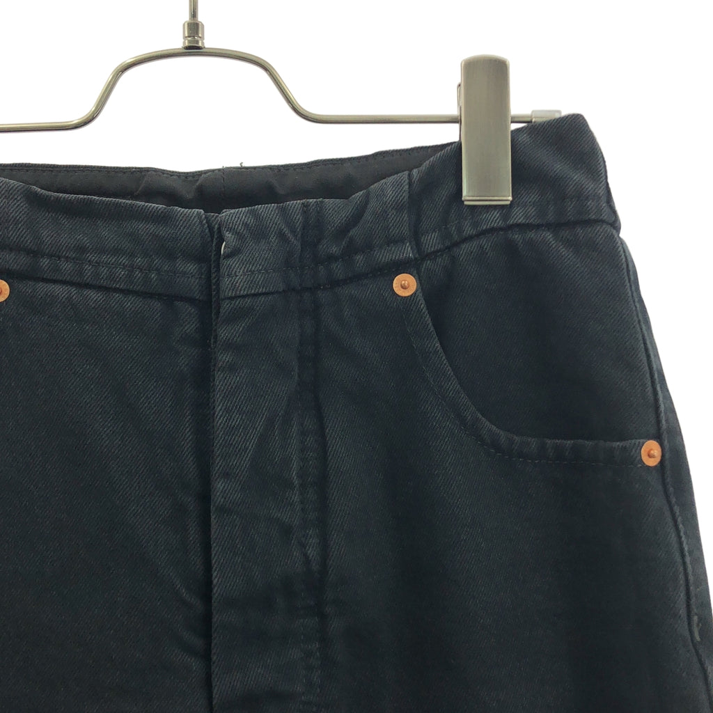 MM6 Maison Margiela / 엠엠 식스 메종 마르제라 | 2023AW | 로고 패치 와이드 데님 팬츠 | 26 |