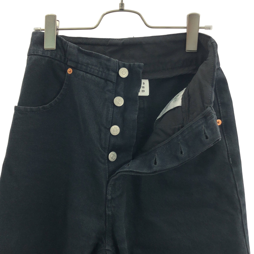 MM6 Maison Margiela / 엠엠 식스 메종 마르제라 | 2023AW | 로고 패치 와이드 데님 팬츠 | 26 |