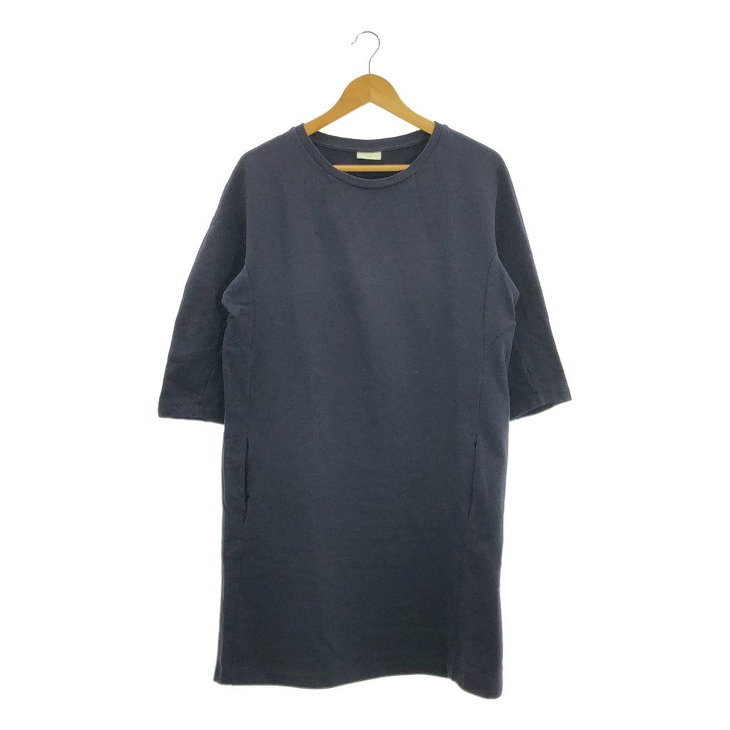 DRIES VAN NOTEN / ドリスヴァンノッテン | コットン スウェット ワンピース | S | レディース