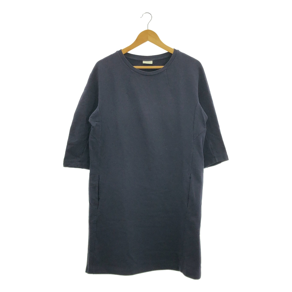 DRIES VAN NOTEN / ドリスヴァンノッテン | コットン スウェット ワンピース | S | レディース