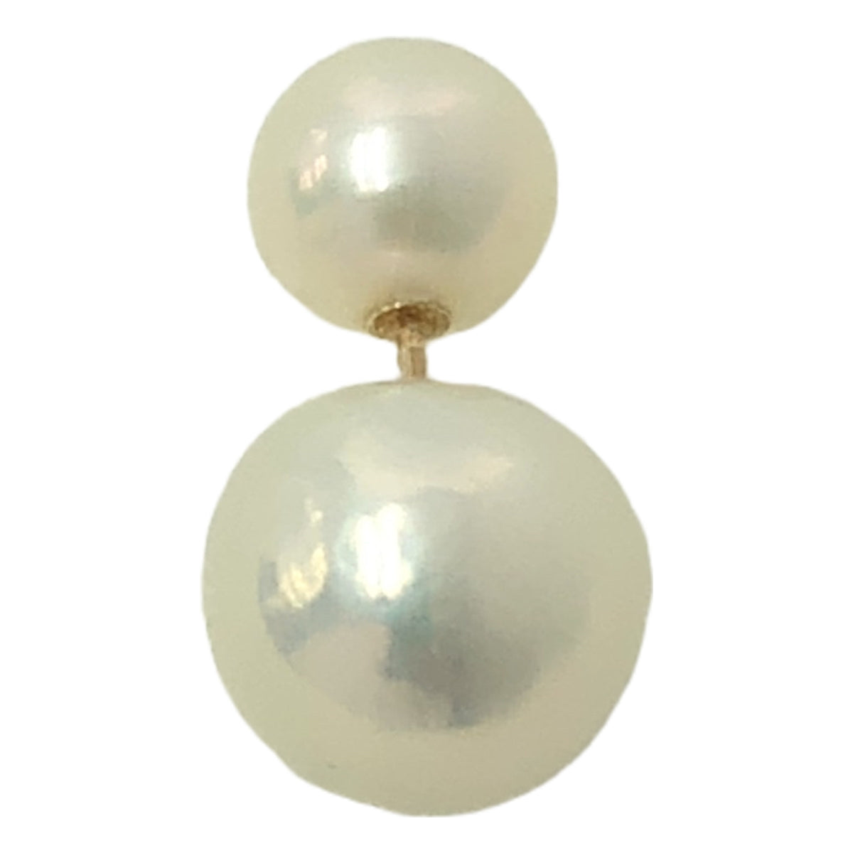 les bonbon / 르봉봉 | pearl pierce &amp; catch single 진주 귀걸이 K10 캐치 싱글 | 진주 / 금 | 여성