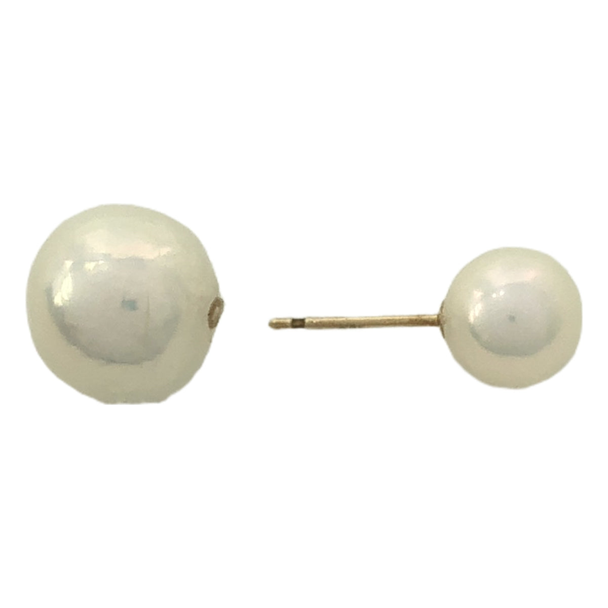 les bonbon / 르봉봉 | pearl pierce &amp; catch single 진주 귀걸이 K10 캐치 싱글 | 진주 / 금 | 여성