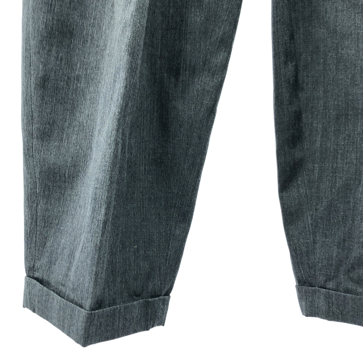 [品相良好] LOHEN / 羅亨 | 高支羊毛雙層麥金褲 | 36 | 灰色 | 女款