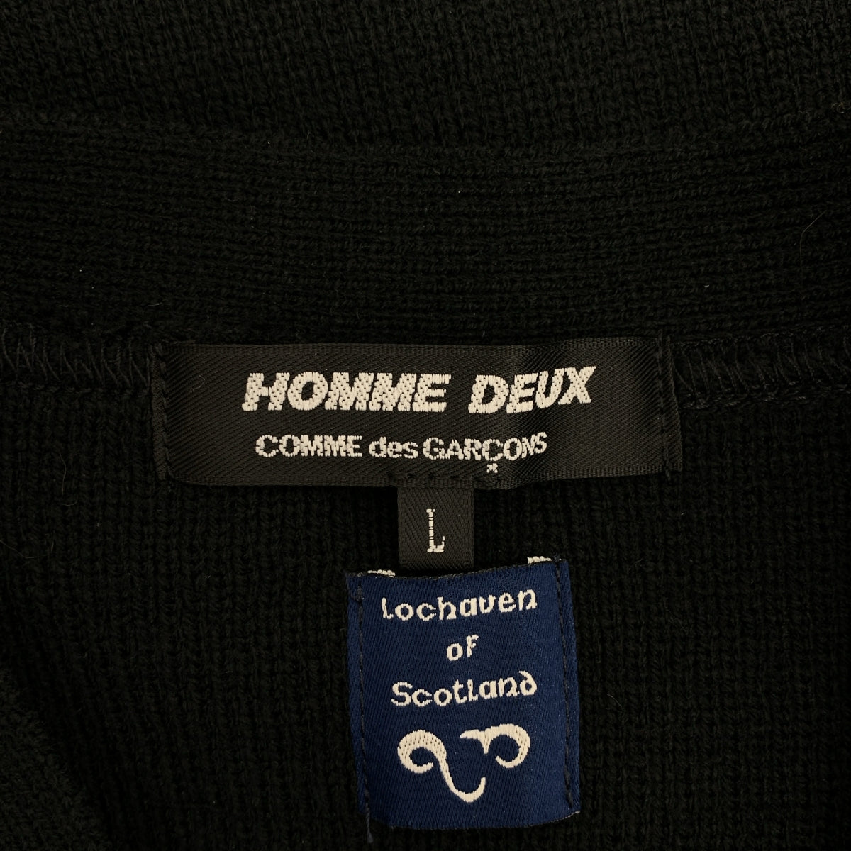 COMME des GARÇONS HOMME DEUX | 男士2021 秋冬 | Lochaven 腈綸拉鍊開襟衫| SHOPBOP L 號 |男士