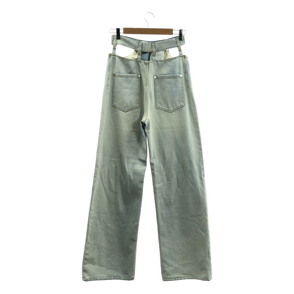 Maison Margiela | 巴黎時裝週Decortique 寬腿牛仔褲 | SHOPBOP尺寸 40 |靛藍|女性的