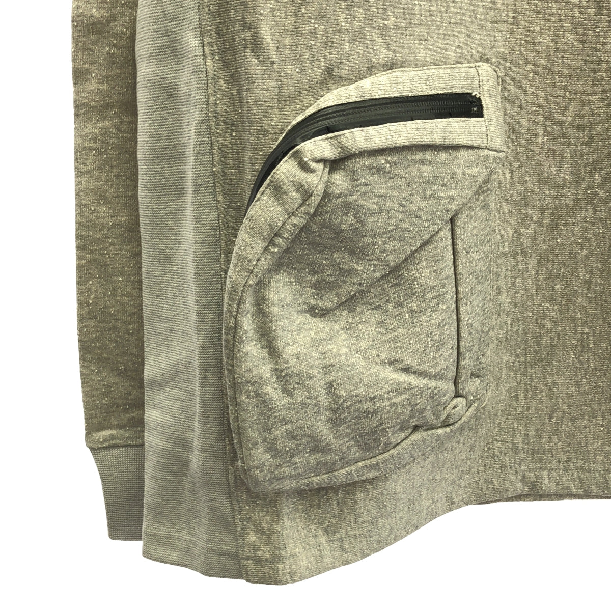 [New] prasthana / Prasthana | Allweather Sweat Half Zip Hoodie | M | Gray | Men's