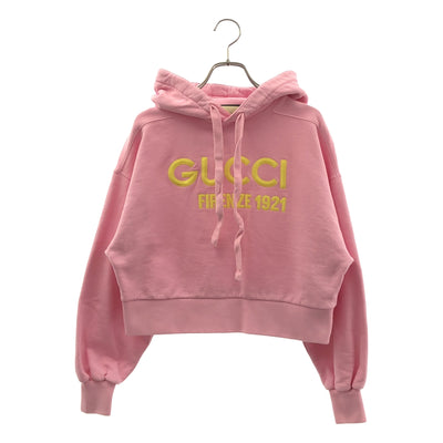 GUCCI / グッチ | 2023AW | エンブロイダリークロップド プルオーバーパーカー | XXS | レディース