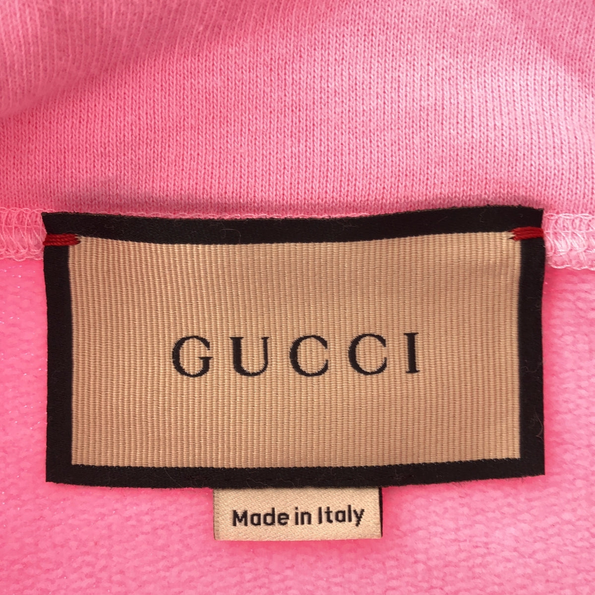 GUCCI / グッチ | 2023AW | エンブロイダリークロップド プルオーバーパーカー | XXS | ピンク | レディース