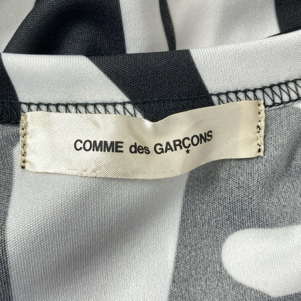 COMME des GARCONS / 컴데 갤슨 | 2022AW | 폴리에스테르 무늬 변형 컷소우 |