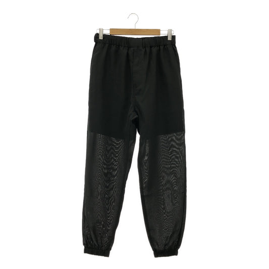 SCHOTT / Shot | SLUB CHIFFON PANTS | M | Black | Men's