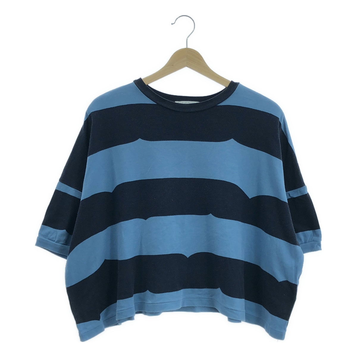 mina perhonen / 미나펠호넨 | 2024SS | little wave / 리틀 웨이브 크루넥 티셔츠 컷소우 | 38 |