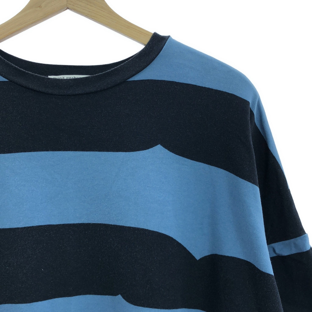 mina perhonen / 미나펠호넨 | 2024SS | little wave / 리틀 웨이브 크루넥 티셔츠 컷소우 | 38 |