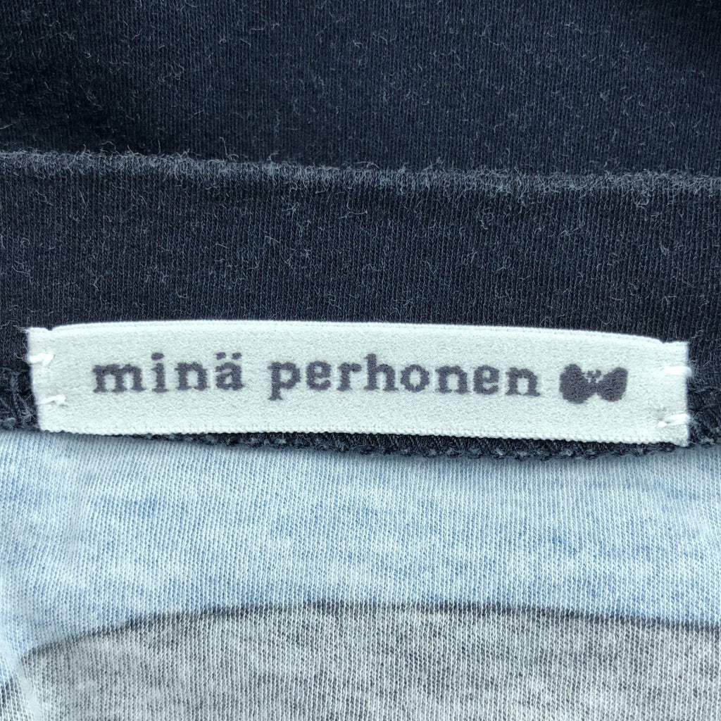 mina perhonen / 미나펠호넨 | 2024SS | little wave / 리틀 웨이브 크루넥 티셔츠 컷소우 | 38 |