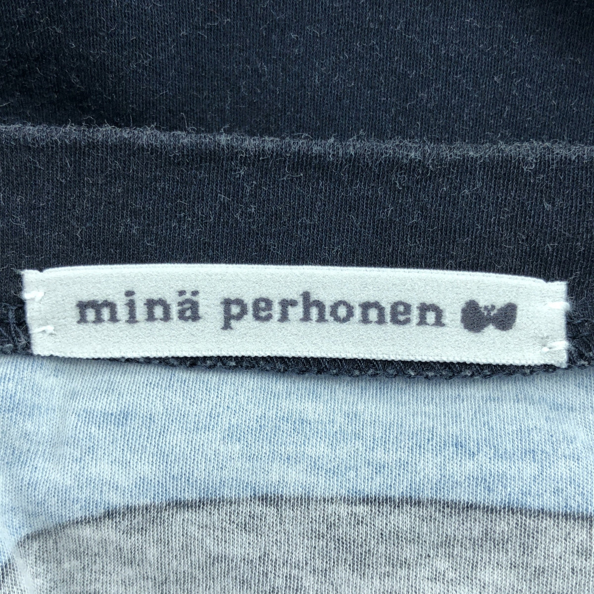 mina perhonen / 미나펠호넨 | 2024SS | little wave / 리틀 웨이브 크루넥 티셔츠 컷소우 | 38 |