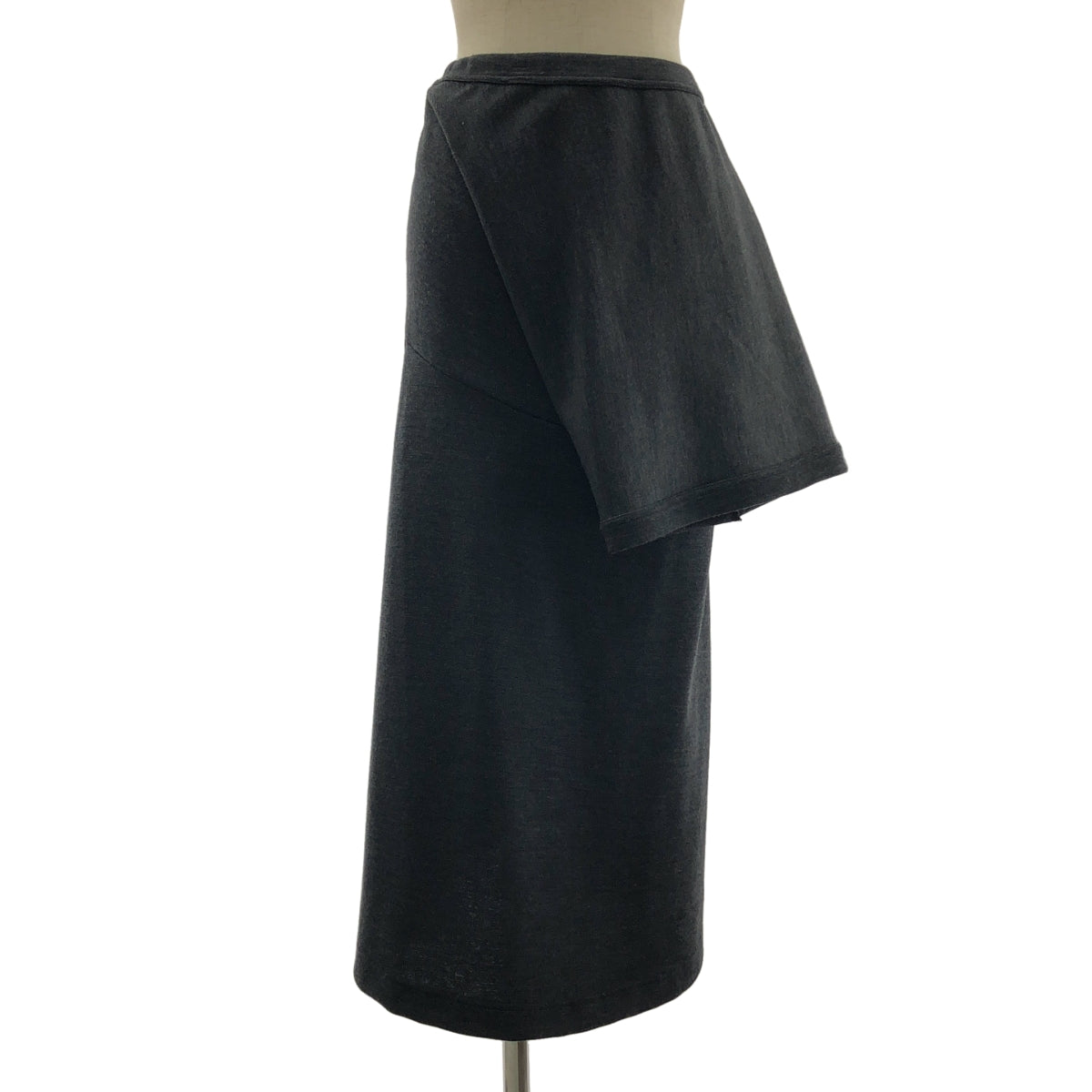 COMME des GARCONS | 2014 秋冬系列 | 羊毛疊層長裙 | S 碼 | 灰色 | 女裝