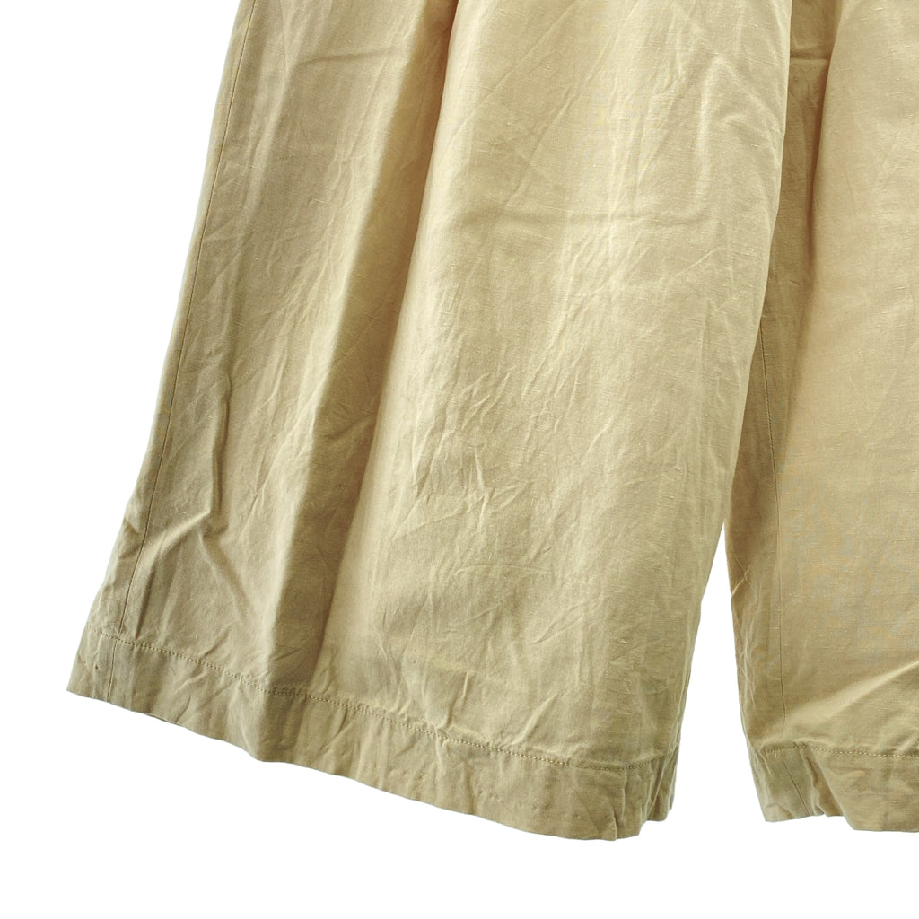 LOEFF / 로에프 | LF C/LI MRNG SKPN / 허리 고무 볼륨 와이드 팬츠 / 총 안감 | 0 | 여성